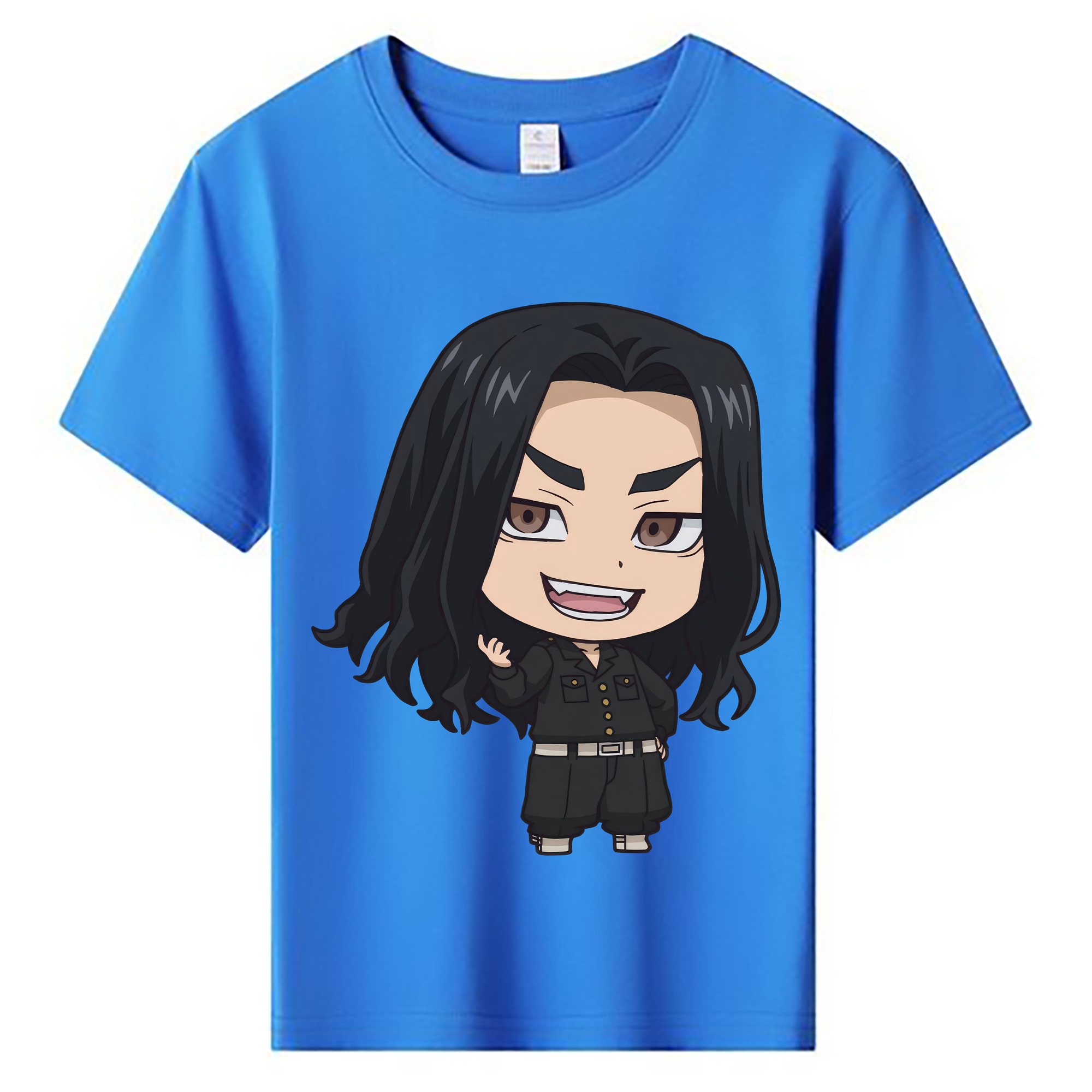 （画像用） 東京リベンジャーズ Tokyo Revengers 綿100％キッズTシャツ（フロントプリント）